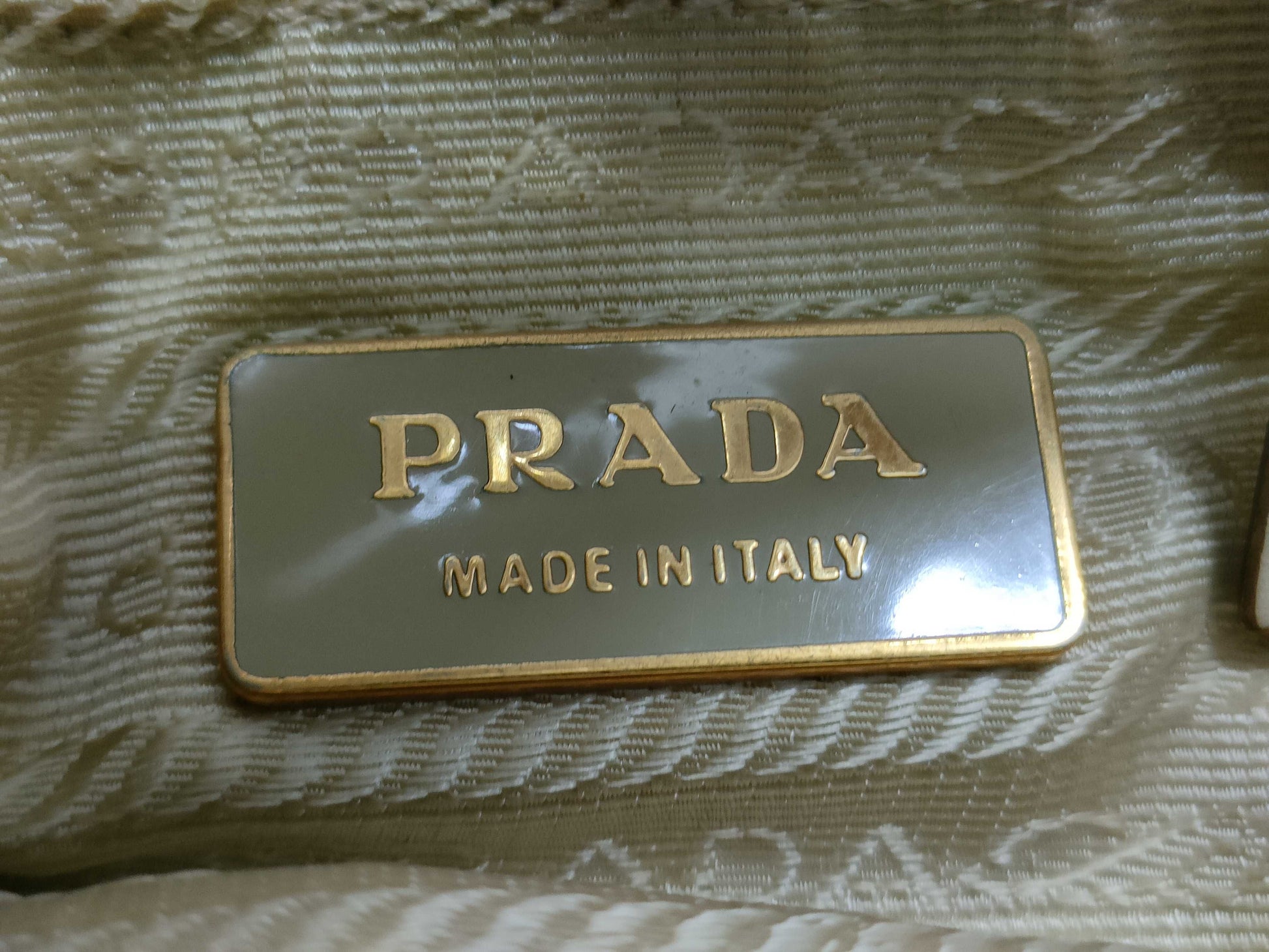 PRADA nylon tote bag