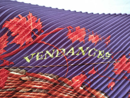 HERMES Carre Pleated Scarf