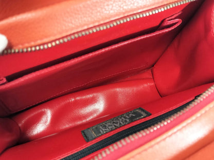 VERSACE Medusa Leather Tote Bag