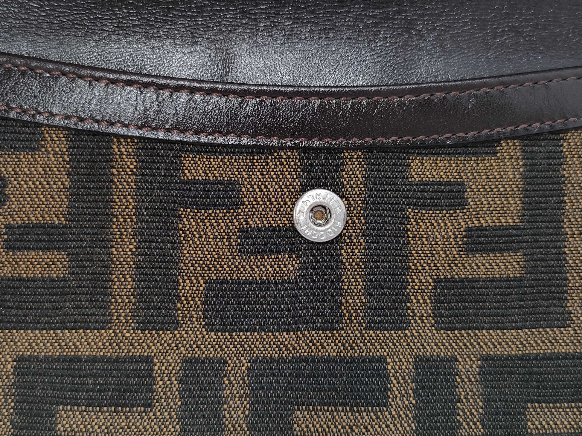 FENDI Zucca/Bifold/Wallet Wallet