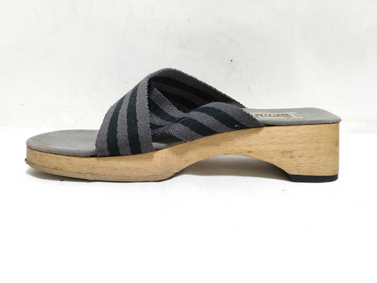 HERMES Foule Toe Slippers