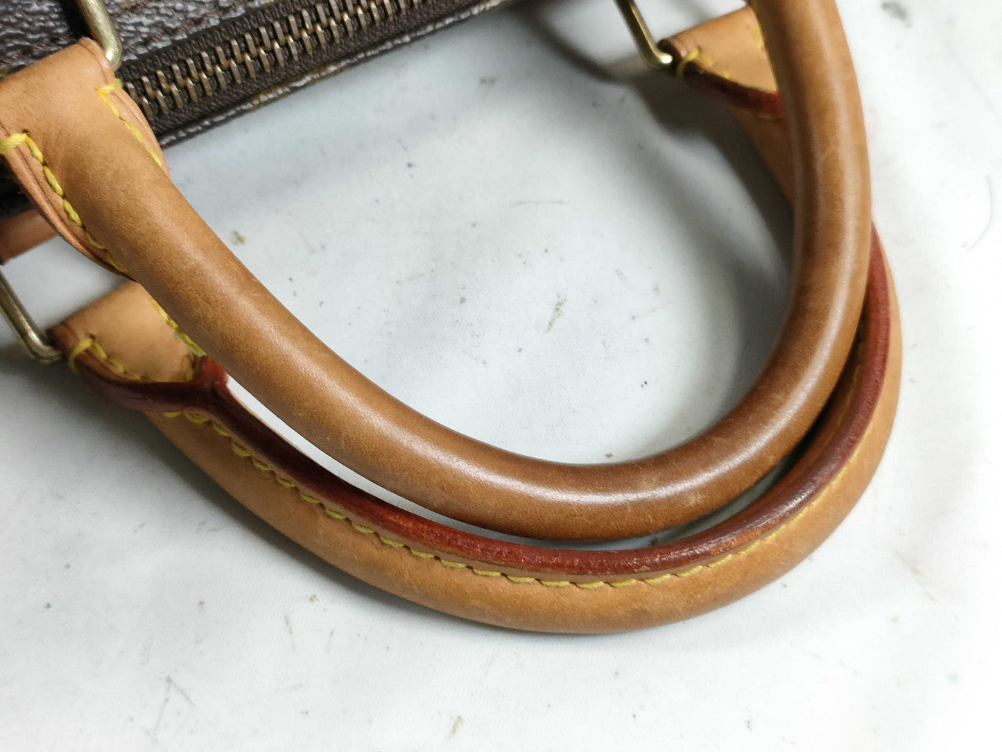 LOUIS VUITTON RFID Unverified TH 0072 Monogram M41108 Speedy 30 Handbag