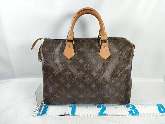 LOUIS VUITTON RFID Unverified TH 0072 Monogram M41108 Speedy 30 Handbag