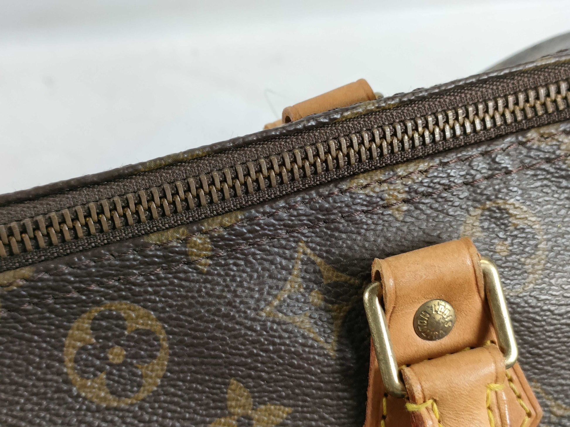 LOUIS VUITTON RFID Unverified TH 0072 Monogram M41108 Speedy 30 Handbag