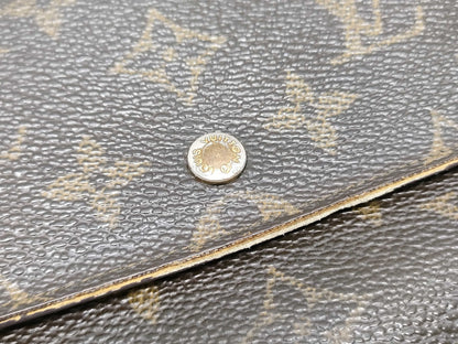 LOUIS VUITTON Monogram 2-Piece Wallet Set