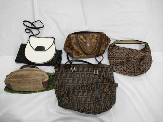 Fendi Junk / Saint Laurent / Gherardini / Fontanelli / Castioni *5 bags