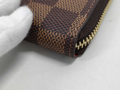 LOUIS VUITTON Damier N60534 Damier Portefeuille Clemence Wallet