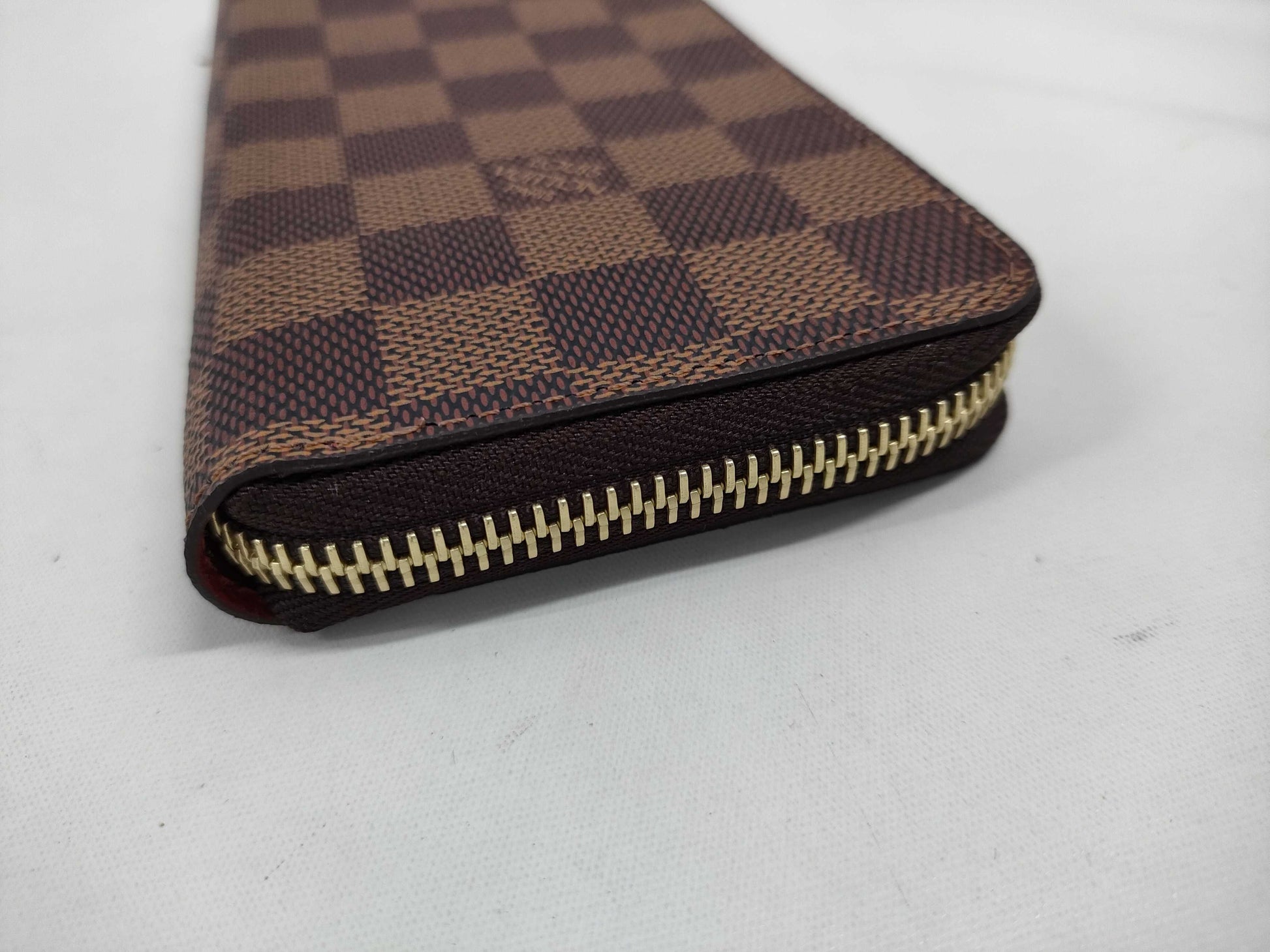 LOUIS VUITTON Damier N60534 Damier Portefeuille Clemence Wallet