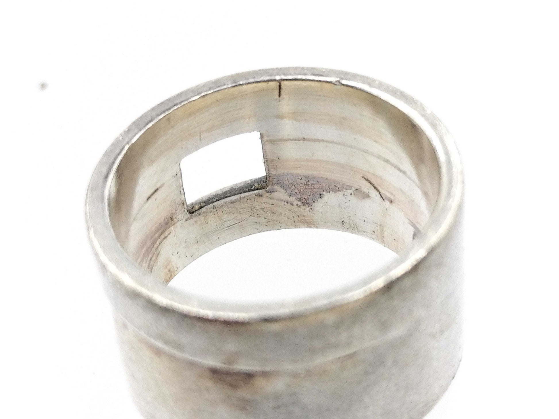 GUCCI Wide Ring SV925 11.5g Ring