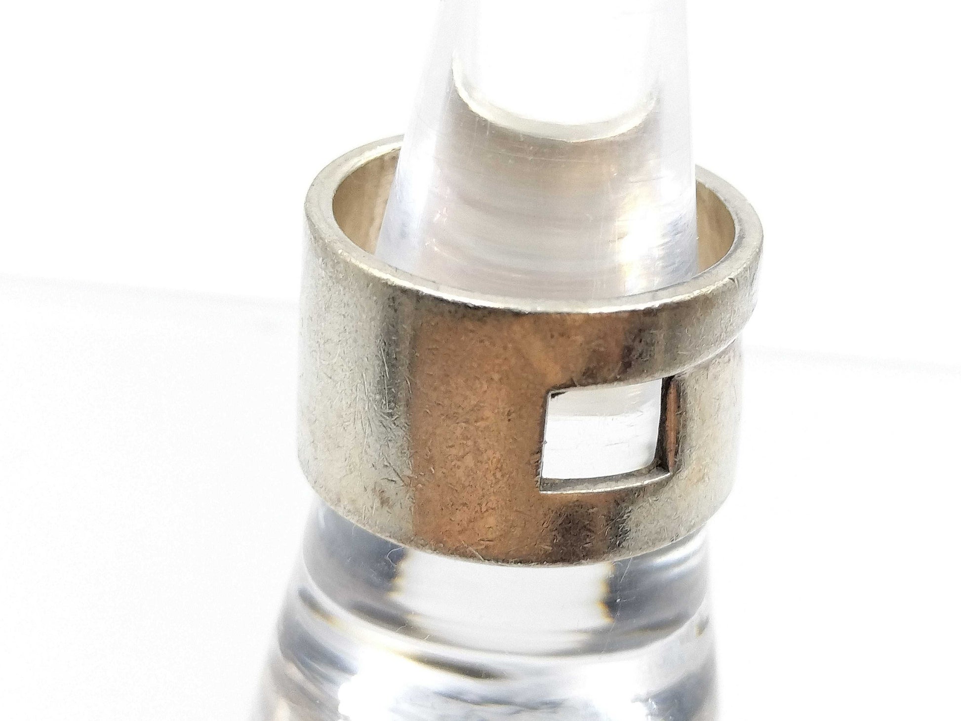 GUCCI Wide Ring SV925 11.5g Ring