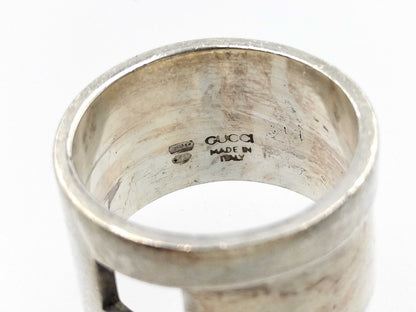 GUCCI Wide Ring SV925 11.5g Ring