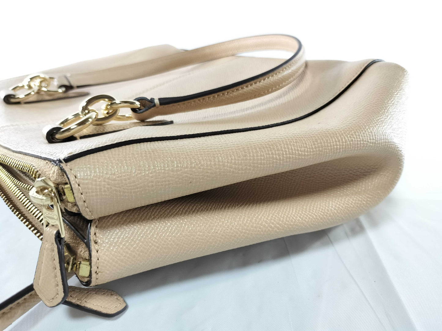 COACH Leather Two-Piece Handbag