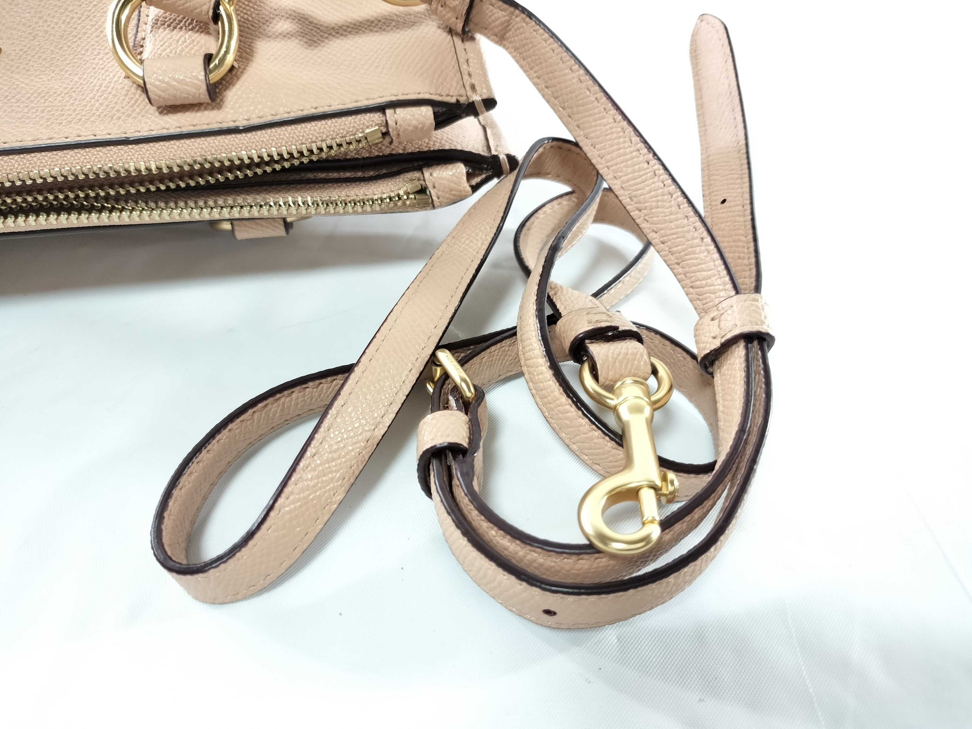 COACH Leather Two-Piece Handbag