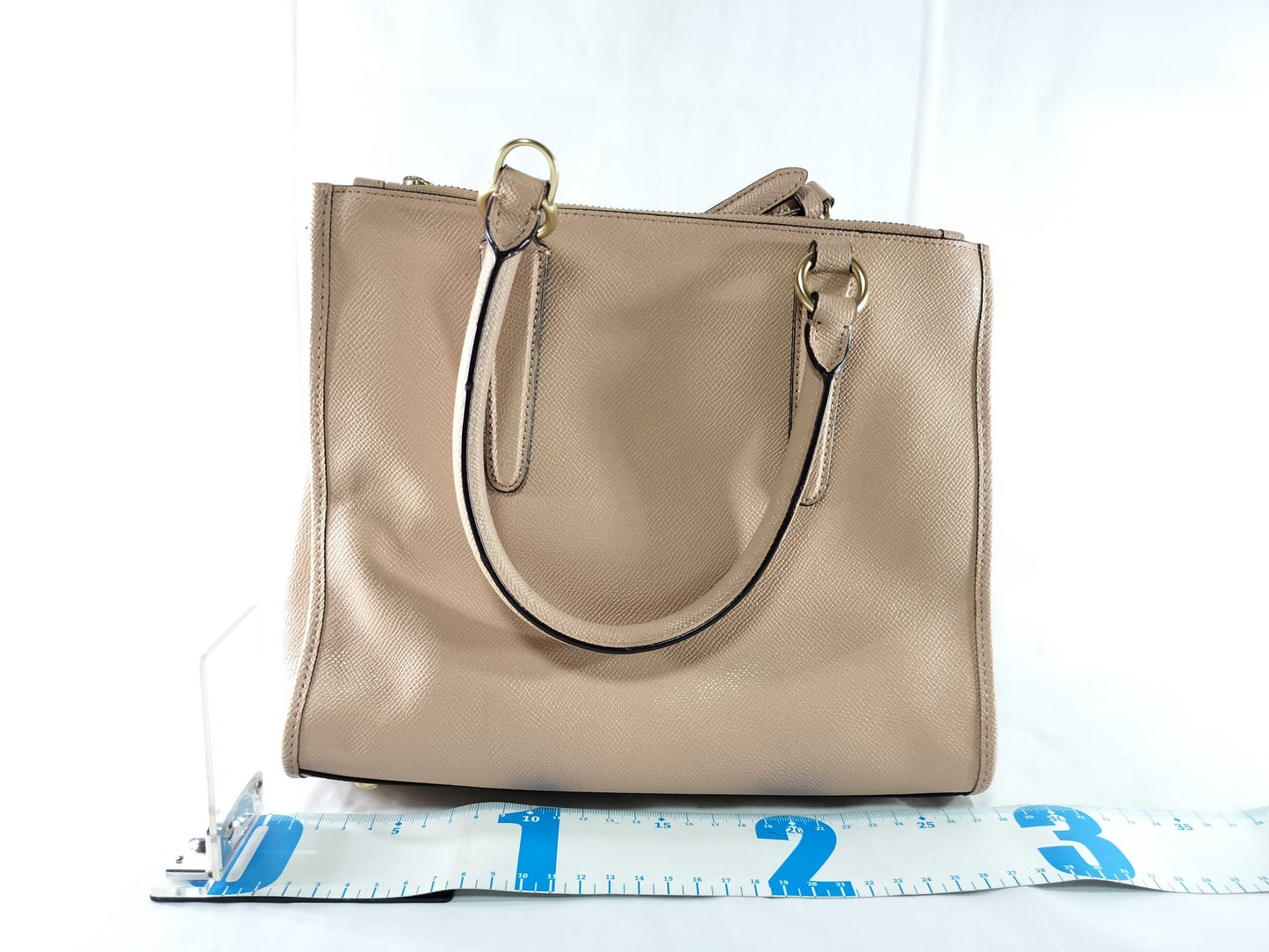 COACH Leather Two-Piece Handbag