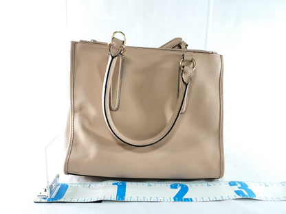 COACH Leather Two-Piece Handbag
