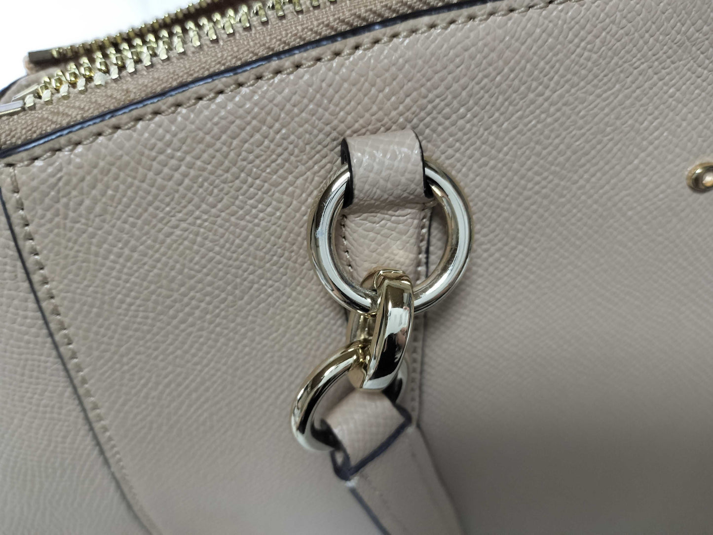 COACH Leather Two-Piece Handbag