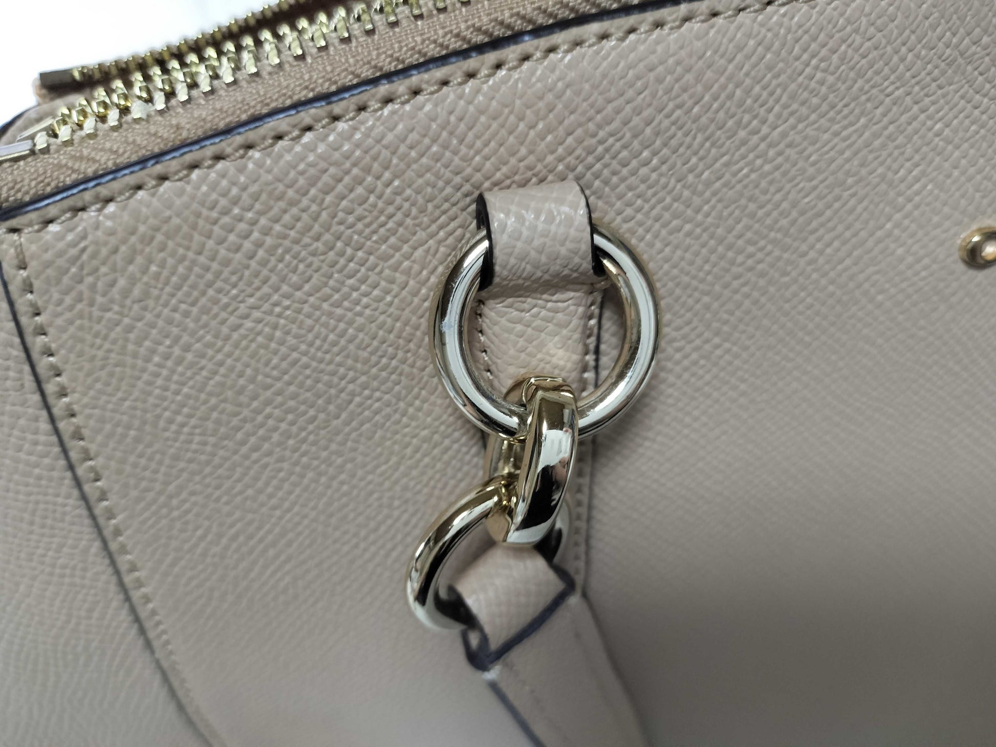 COACH Leather Two-Piece Handbag