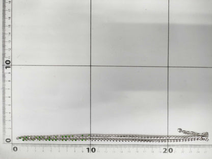 Demantoid Garnet 1.55ct D0.62ct K18WG 19.9g Necklace 