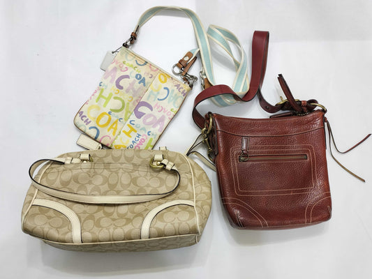 COACH Signature 10398/F18918 Shoulder Bag/Handbag, 3-piece set