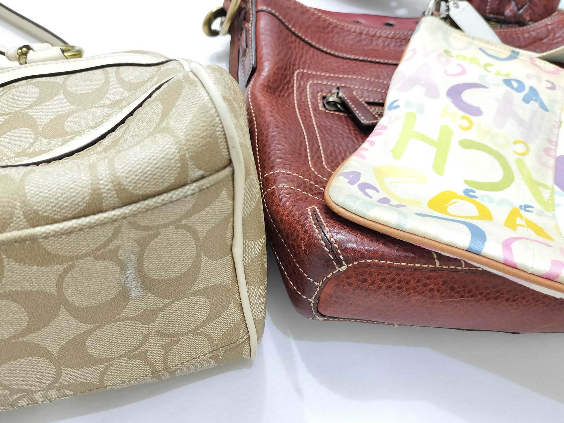 COACH Signature 10398/F18918 Shoulder Bag/Handbag, 3-piece set