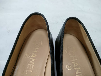 CHANEL Flat Shoes Patent Leather Toe Other Shoes