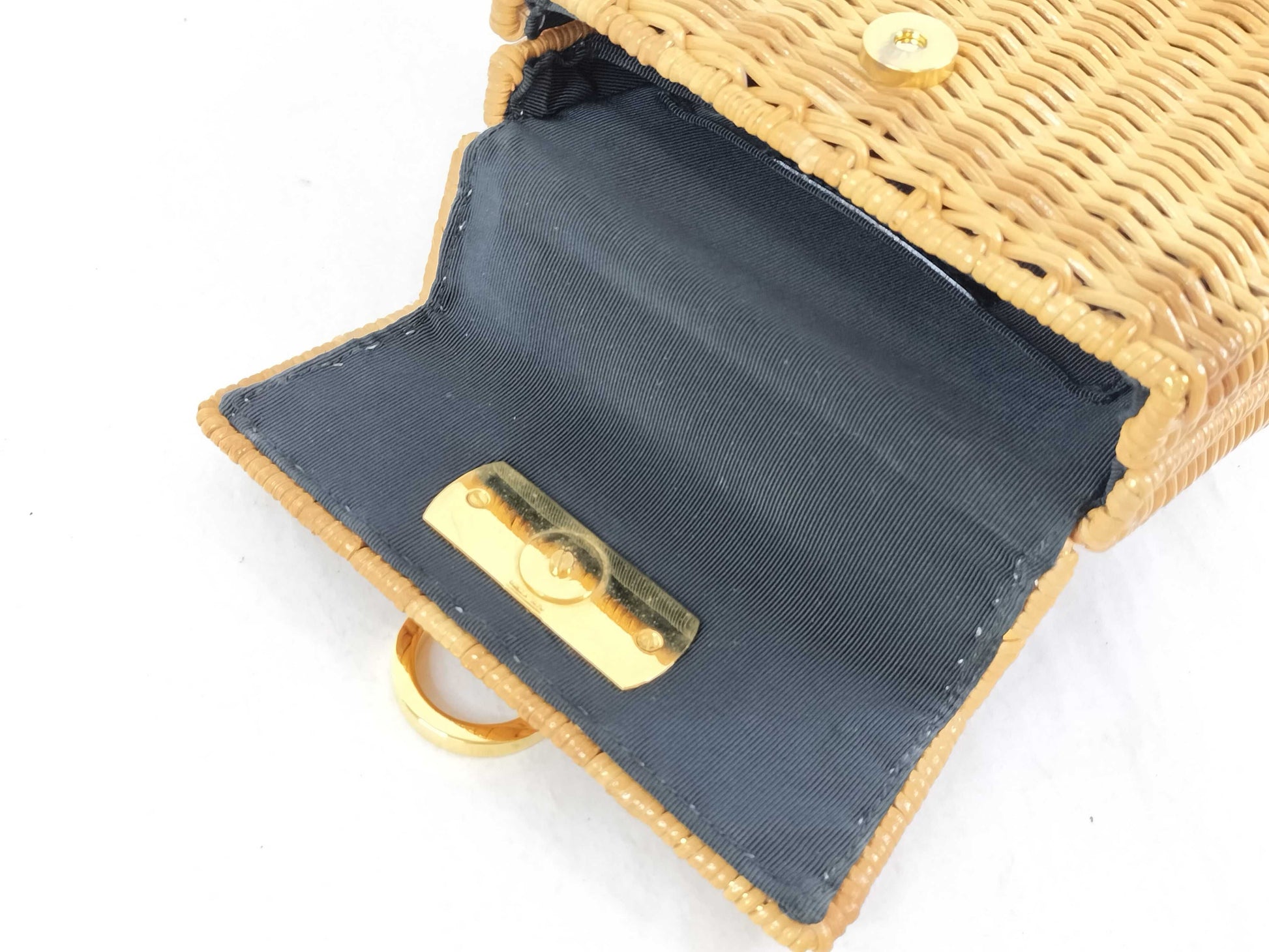 Salvatore Ferragamo Vara Raffia Handbag