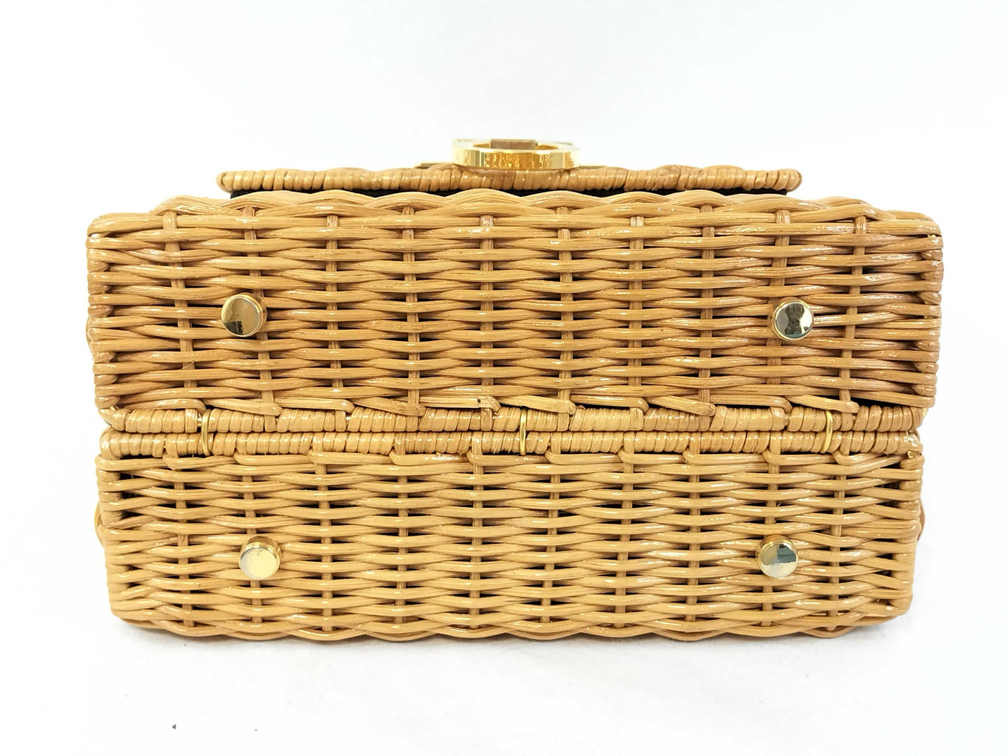 Salvatore Ferragamo Vara Raffia Handbag