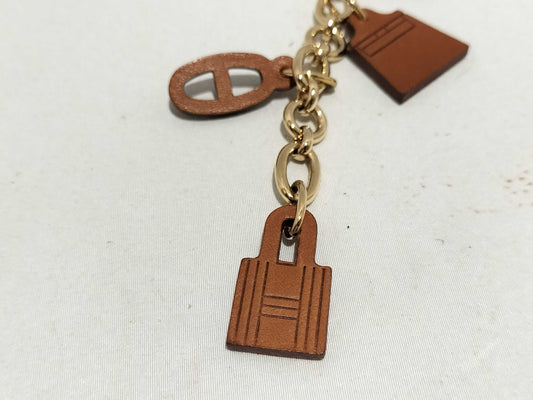 HERMES Amulet 4 Leather Charm Charm
