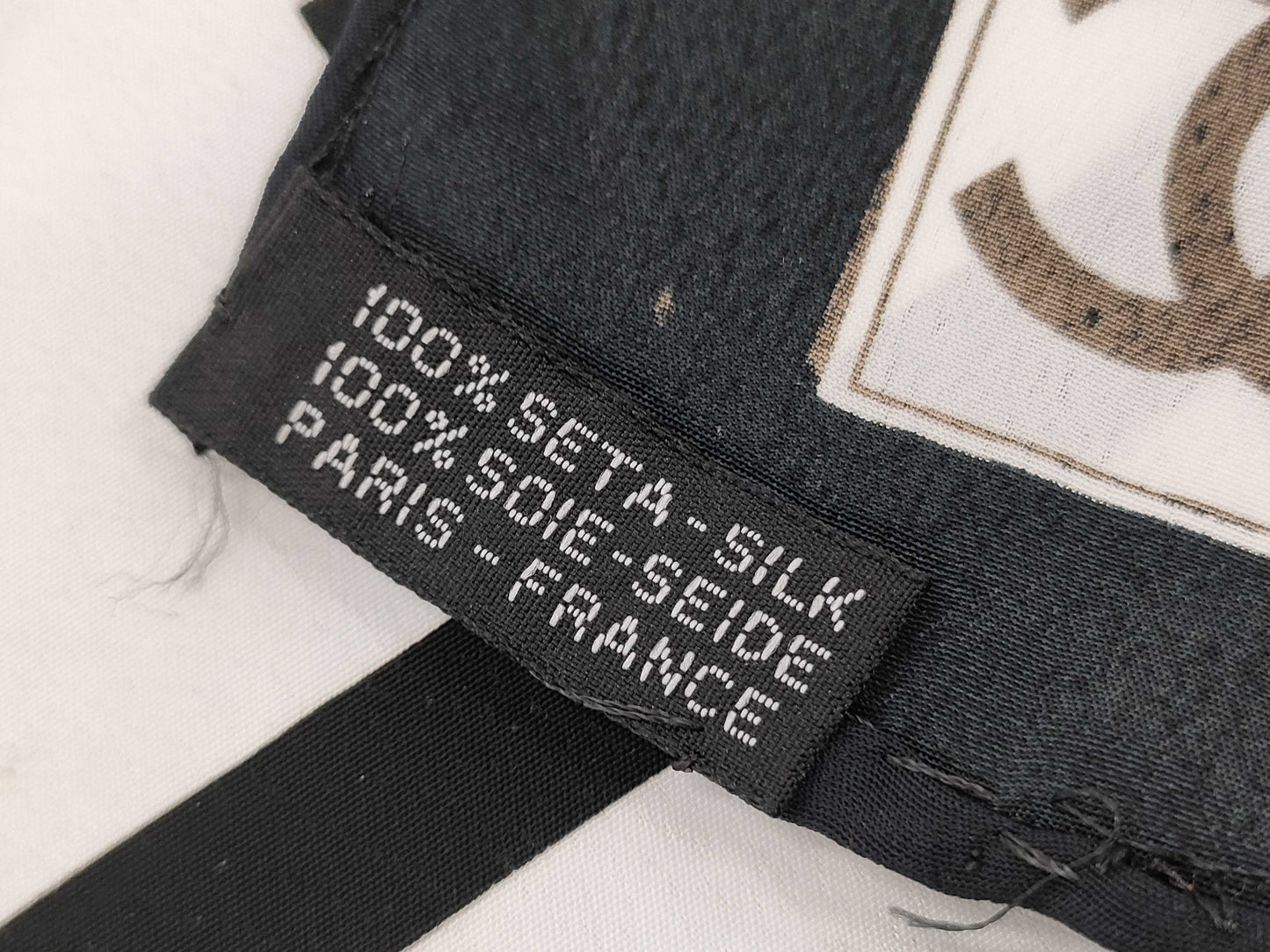 CHANEL Coco Mark Scarf