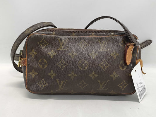LOUIS VUITTON Monogram M51828 Pochette Marly Bandouliere Shoulder Bag