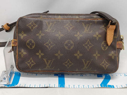 LOUIS VUITTON Monogram M51828 Pochette Marly Bandouliere Shoulder Bag