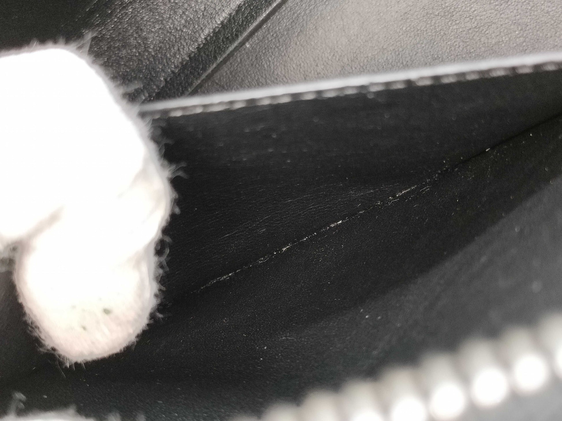 CELINE 2-way handbag leather/suede handbag