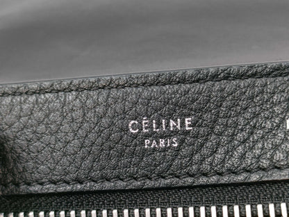 CELINE 2-way handbag leather/suede handbag