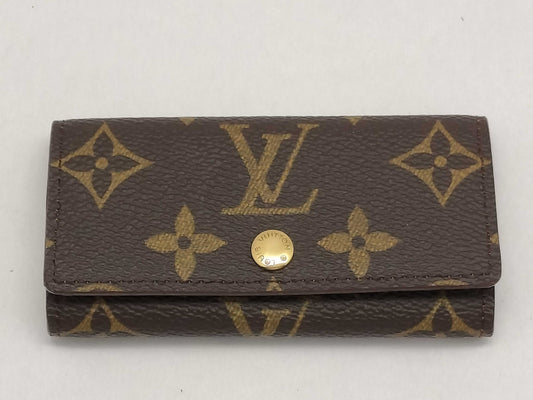 LOUIS VUITTON RFID Unverifiable TH0979 Monogram Multicle 4-Ring Key Case Key Case/Key Holder