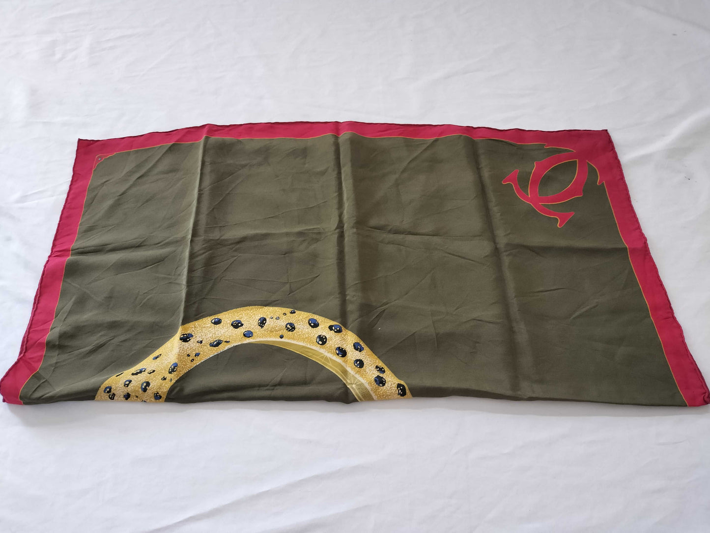 Cartier 2 scarves
