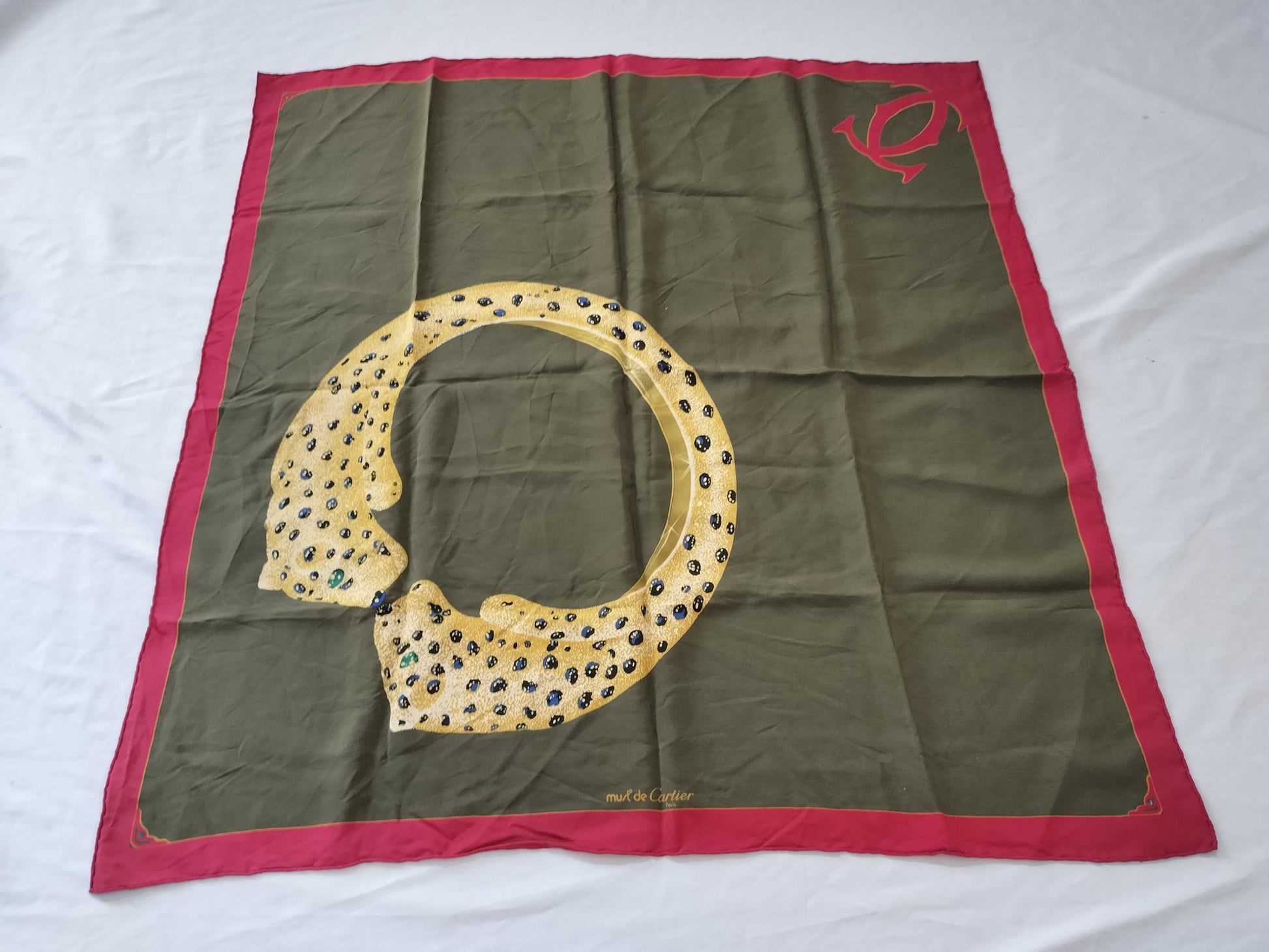 Cartier 2 scarves