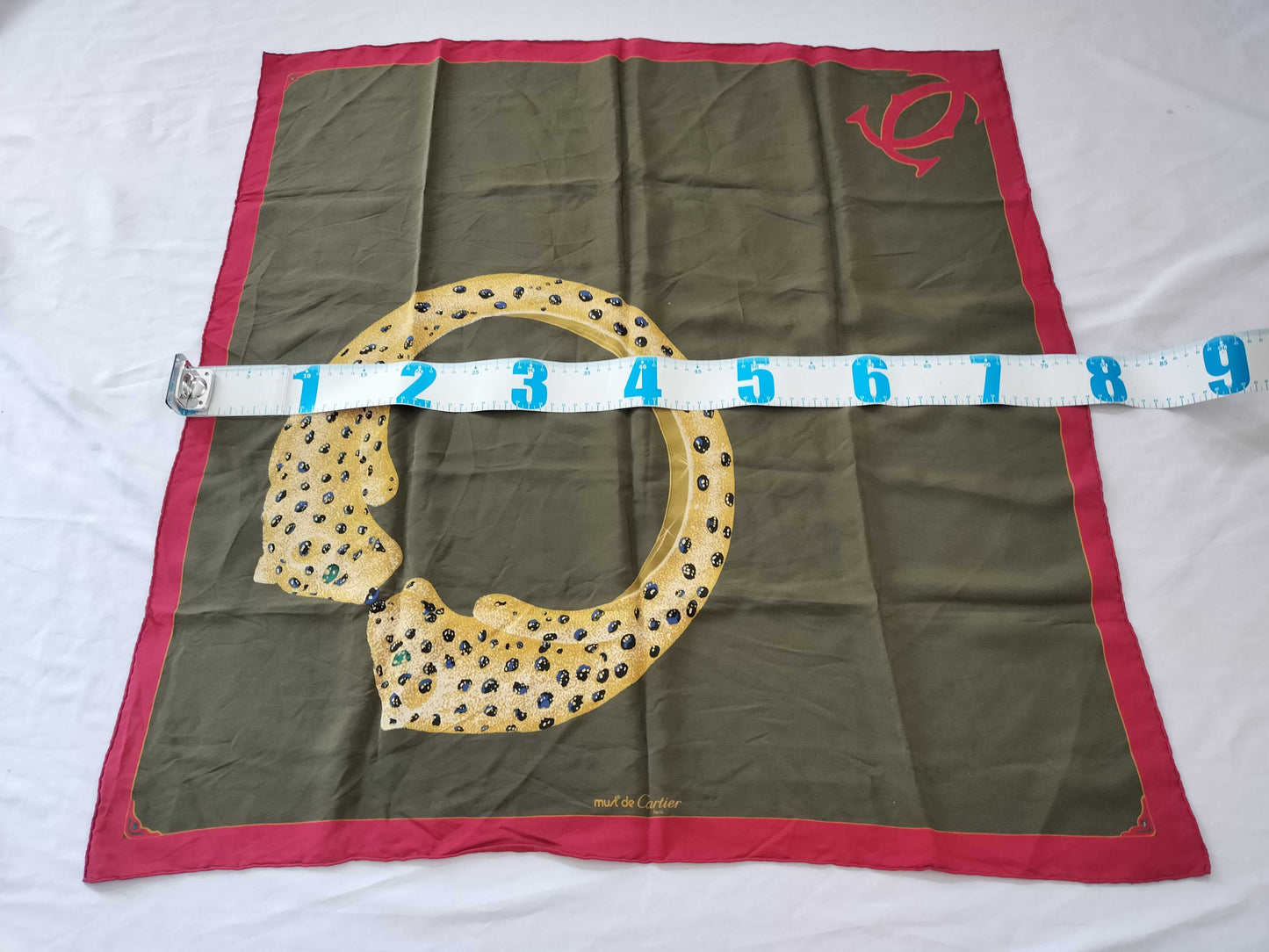 Cartier 2 scarves