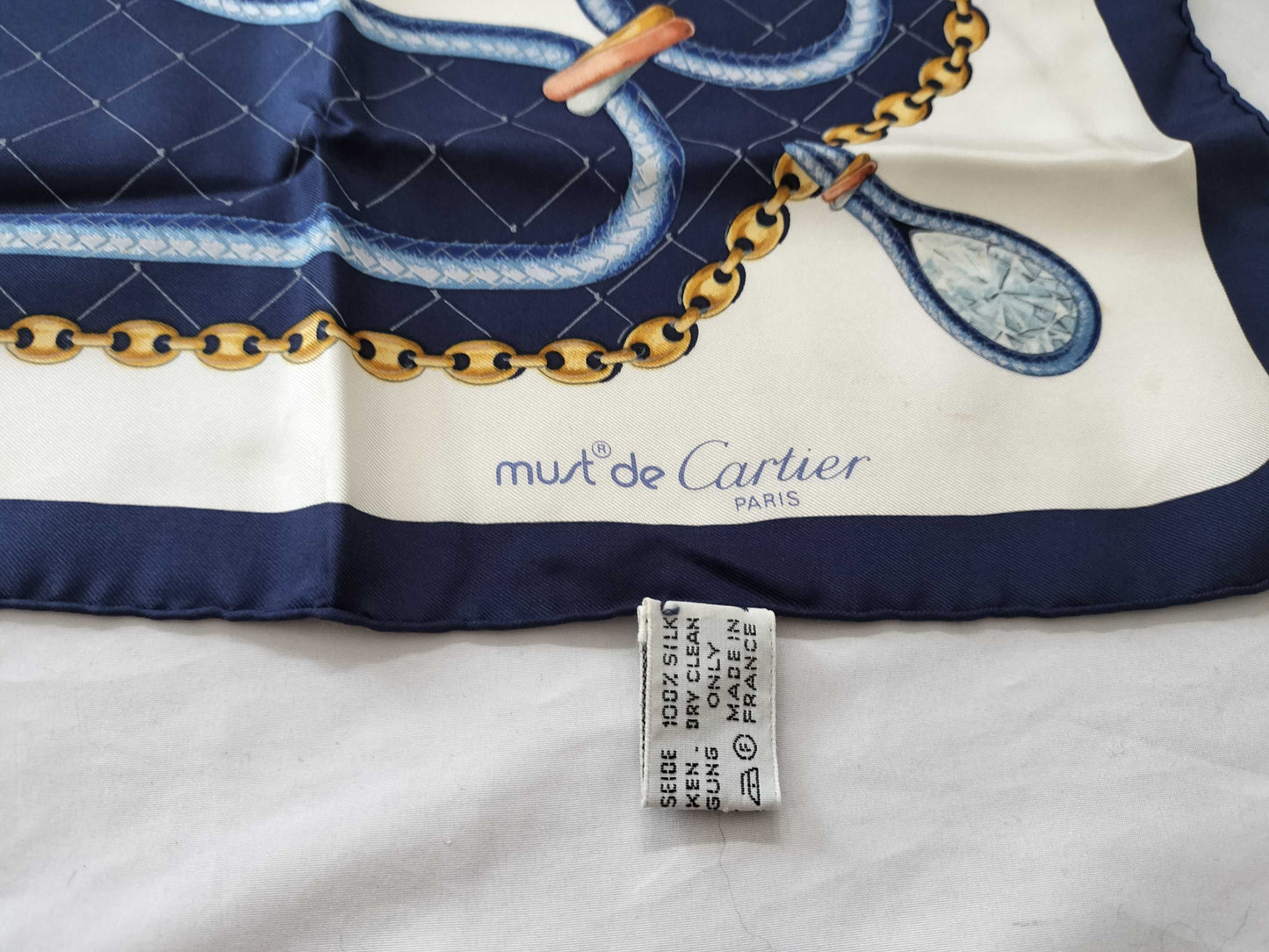 Cartier 2 scarves