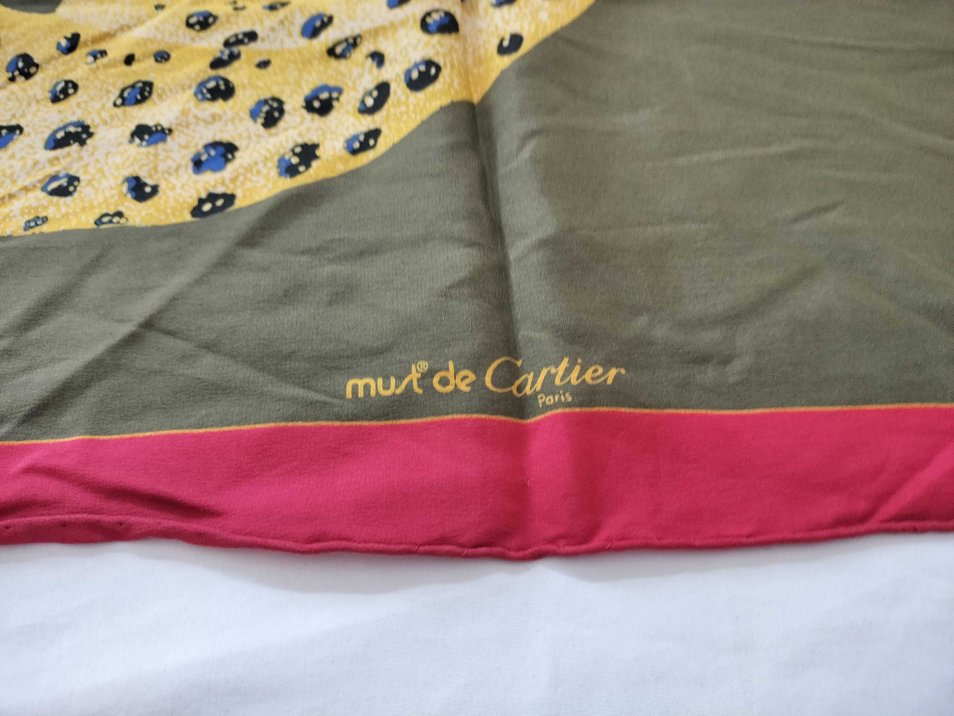 Cartier 2 scarves
