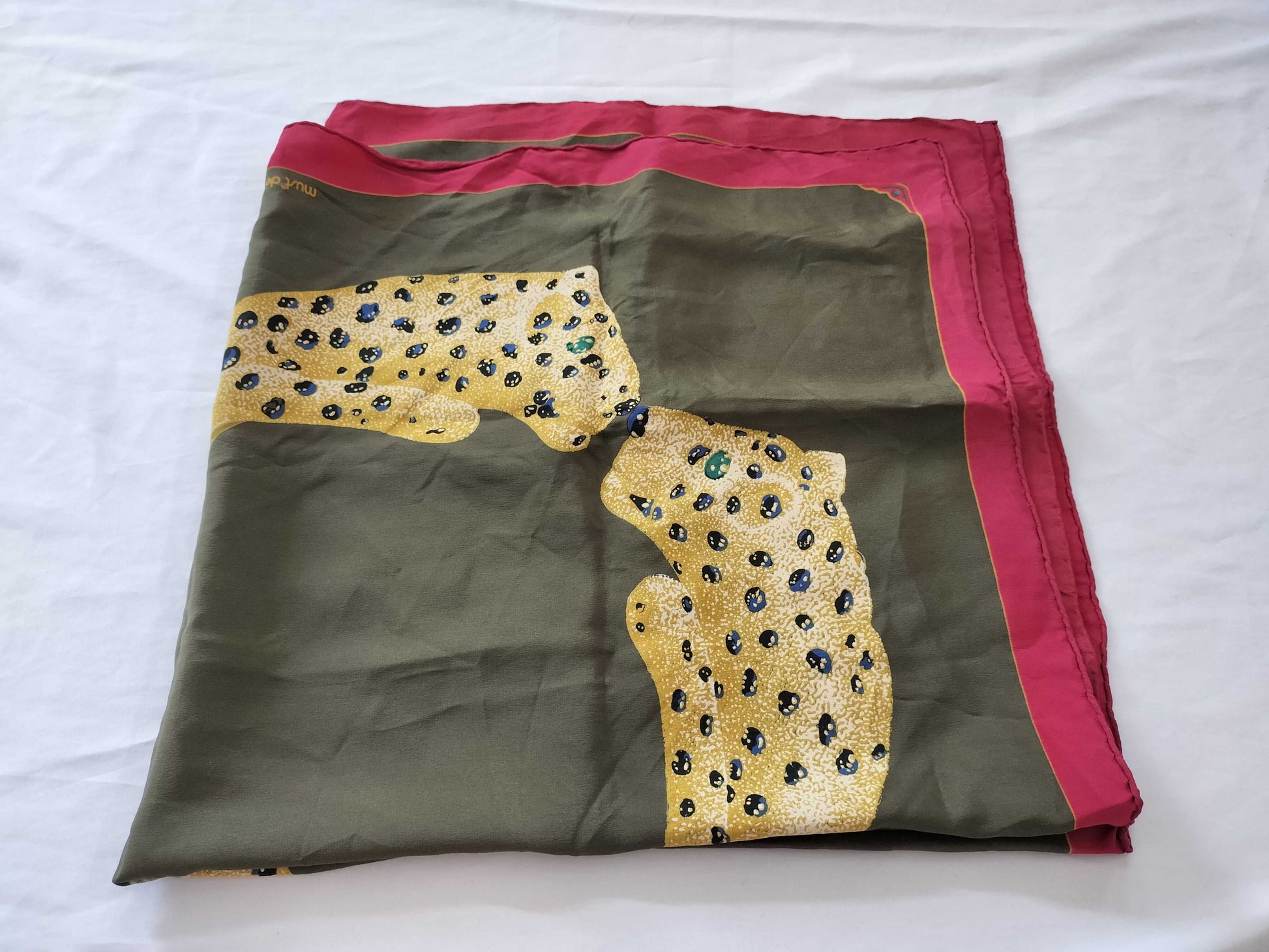 Cartier 2 scarves