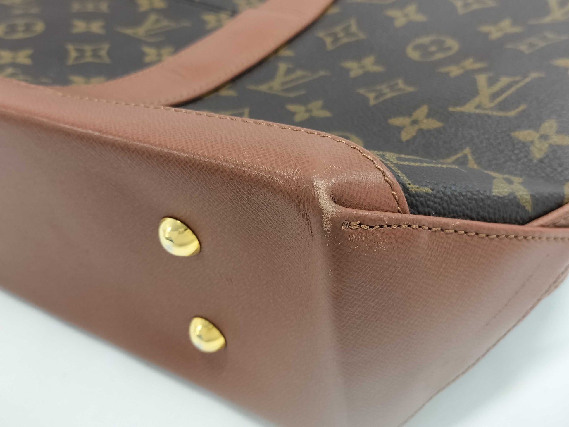 LOUIS VUITTON Monogram M42425 Weekend PM Tote Bag