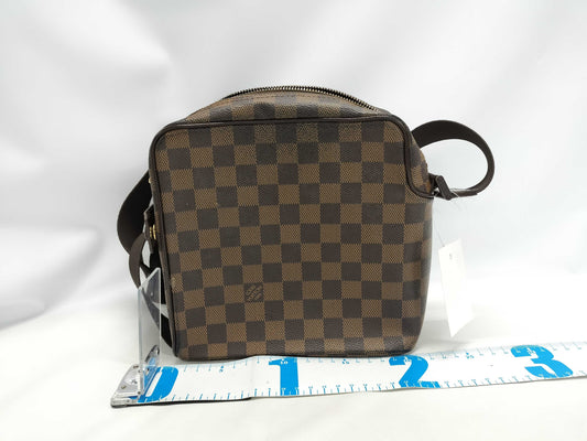 LOUIS VUITTON Damier N41442 Olaf PM Shoulder Bag