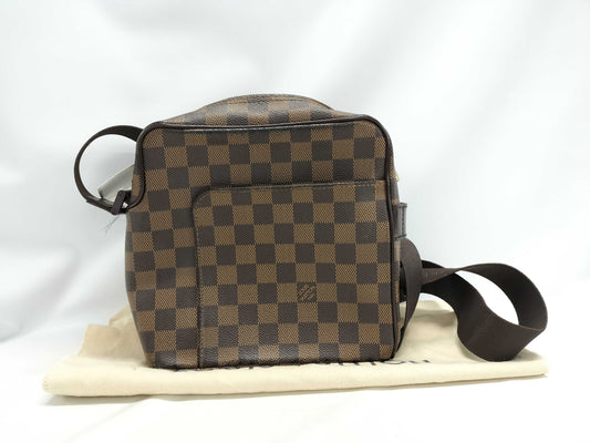 LOUIS VUITTON Damier N41442 Olaf PM Shoulder Bag