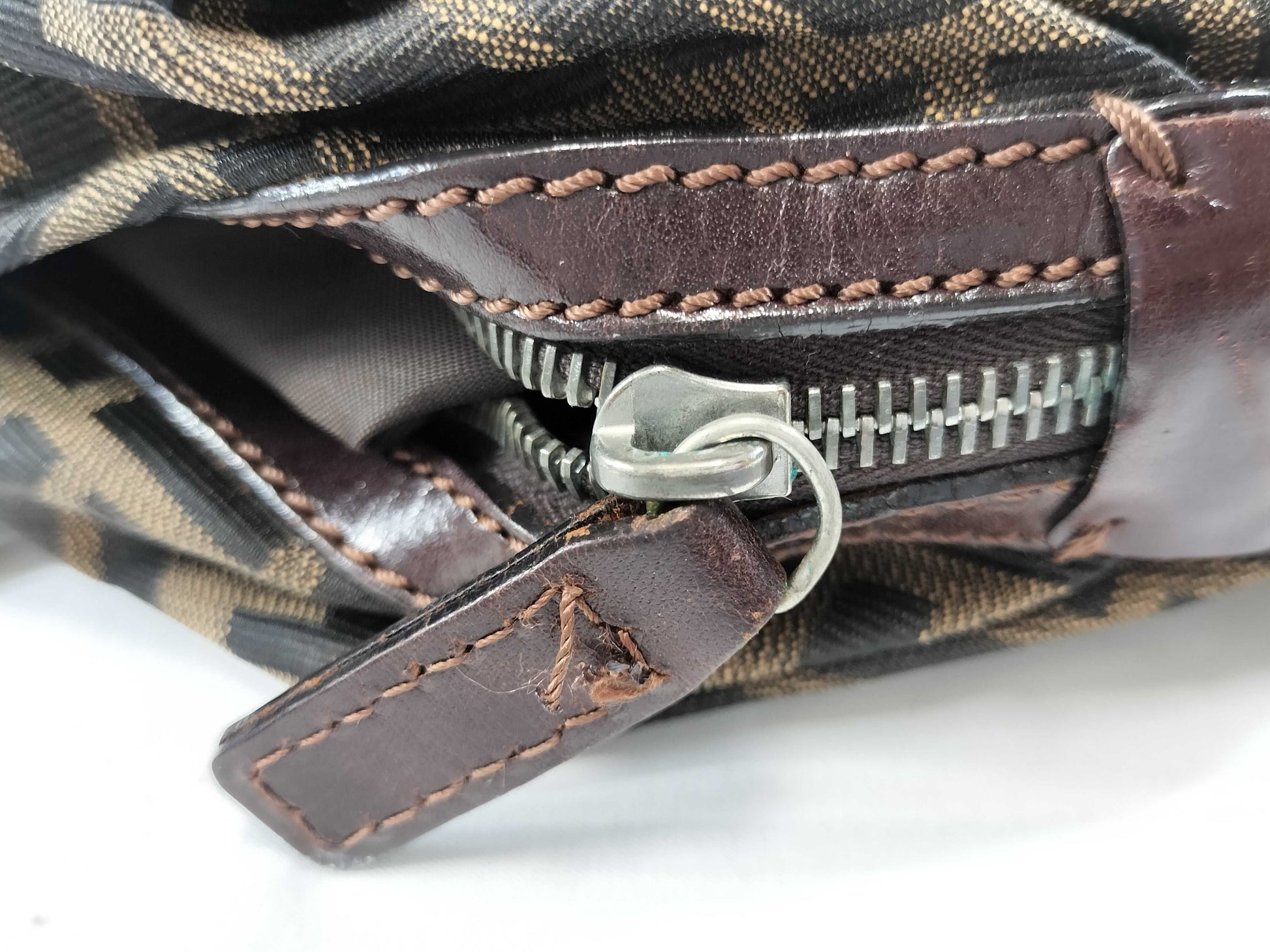 FENDI Zucca pattern Boston handbag Boston bag