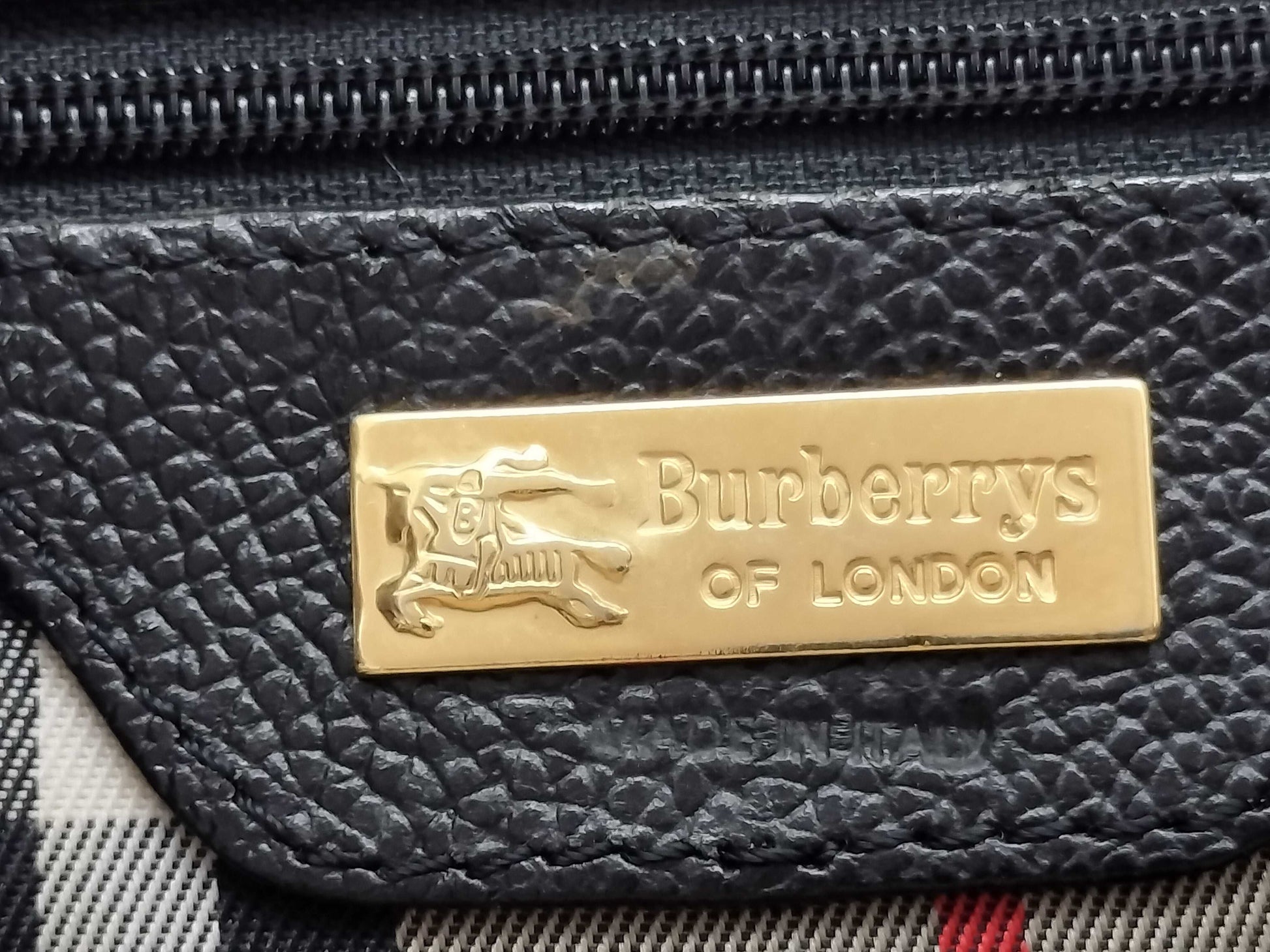 BURBERRY Leather Bag Handbag