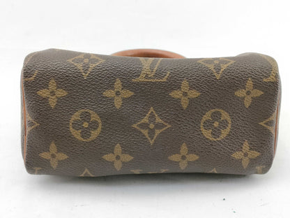 LOUIS VUITTON RFID Unverifiable, Serial Unverifiable, Monogram Mini Speedy Handbag with Paper Tag
