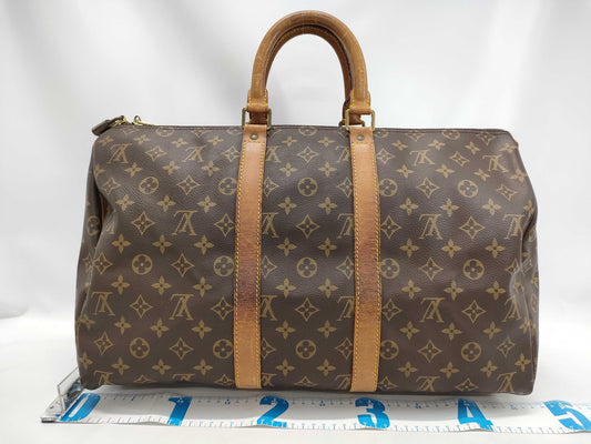 LOUIS VUITTON Monogram M41428 Keepall 45 Boston Bag