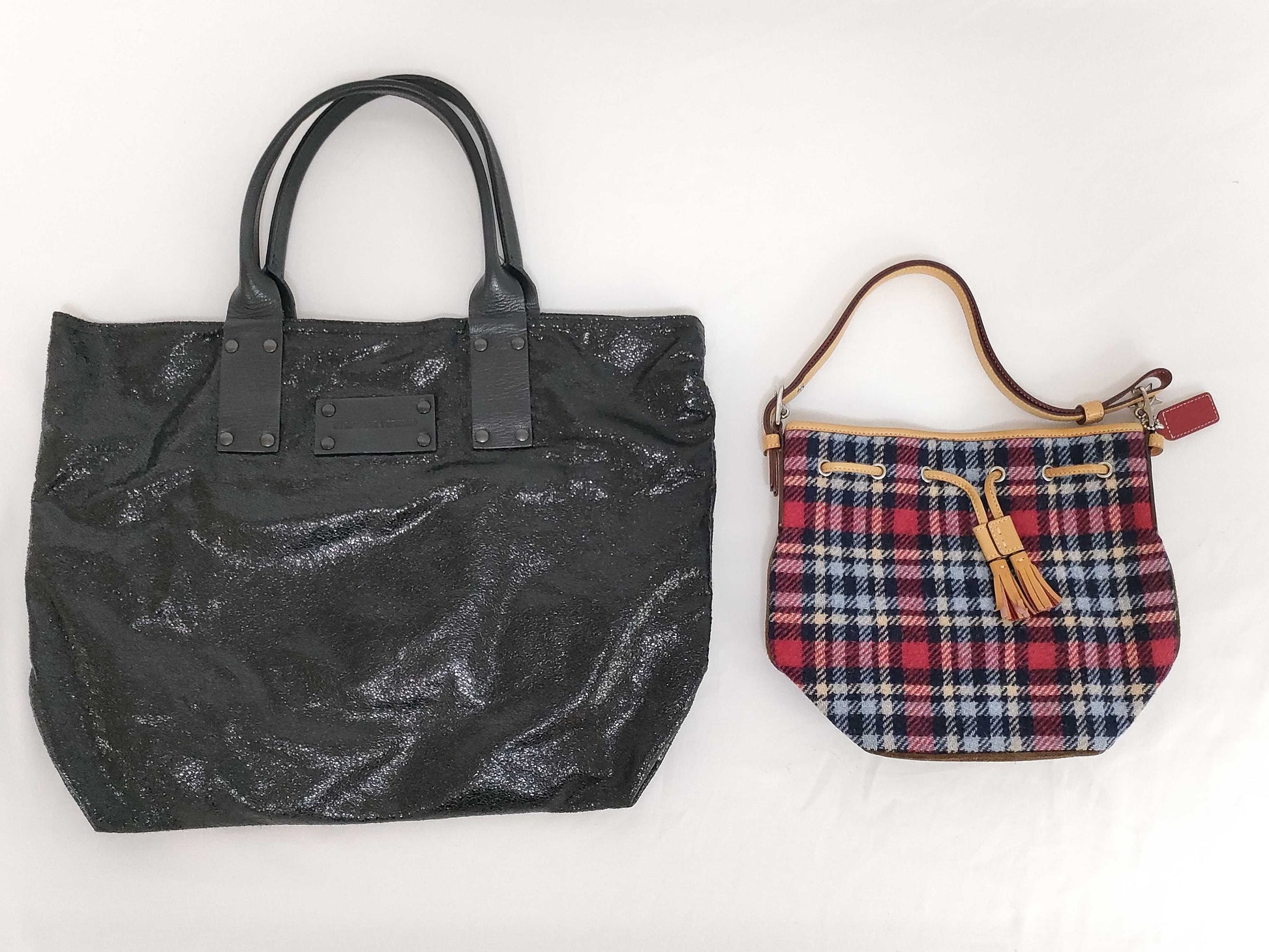 Coach/Stephan Verdino Metallic Handbag