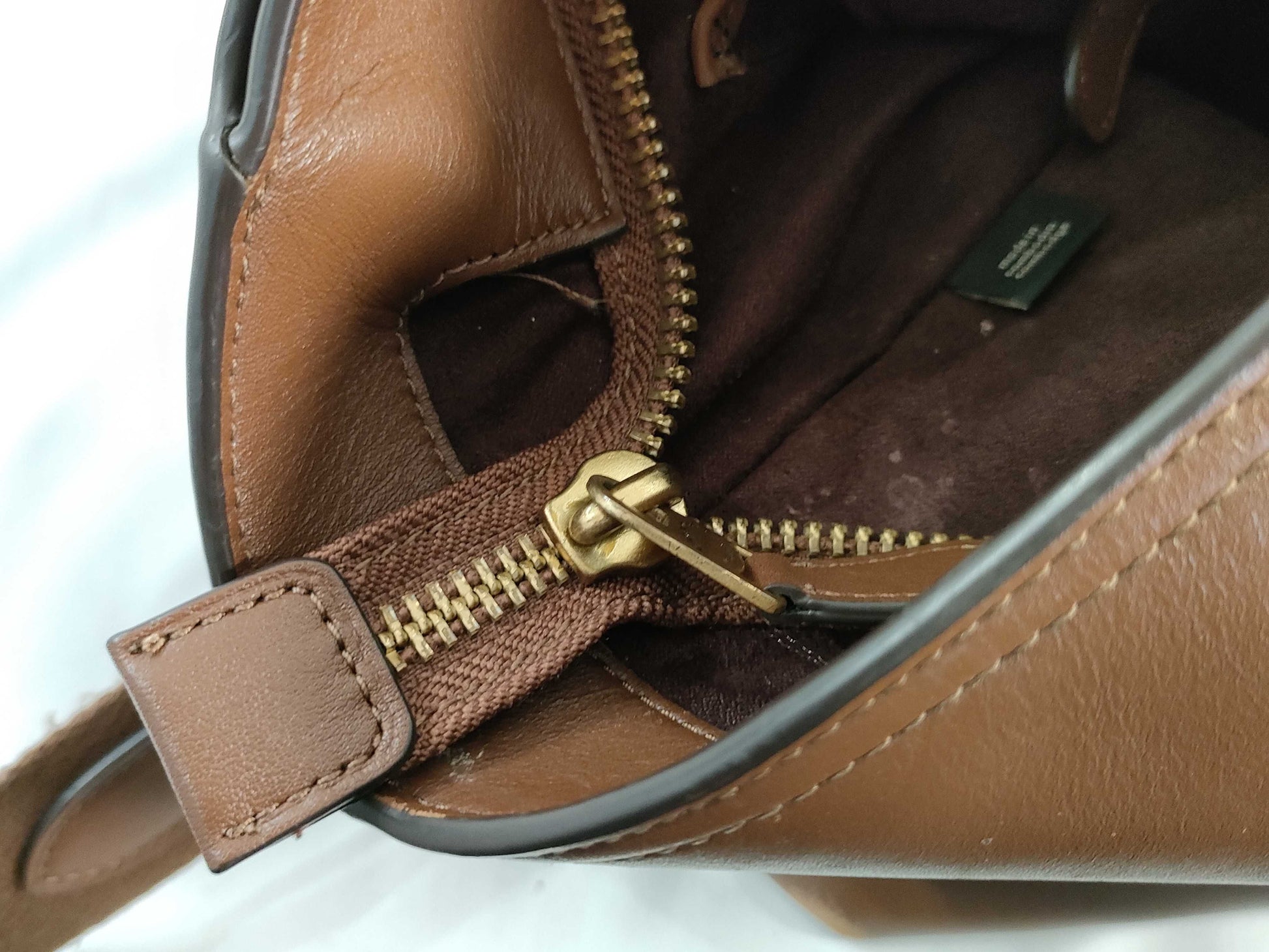 COACH Metropolitan Tote 2-way 55564 Brown Tote Bag