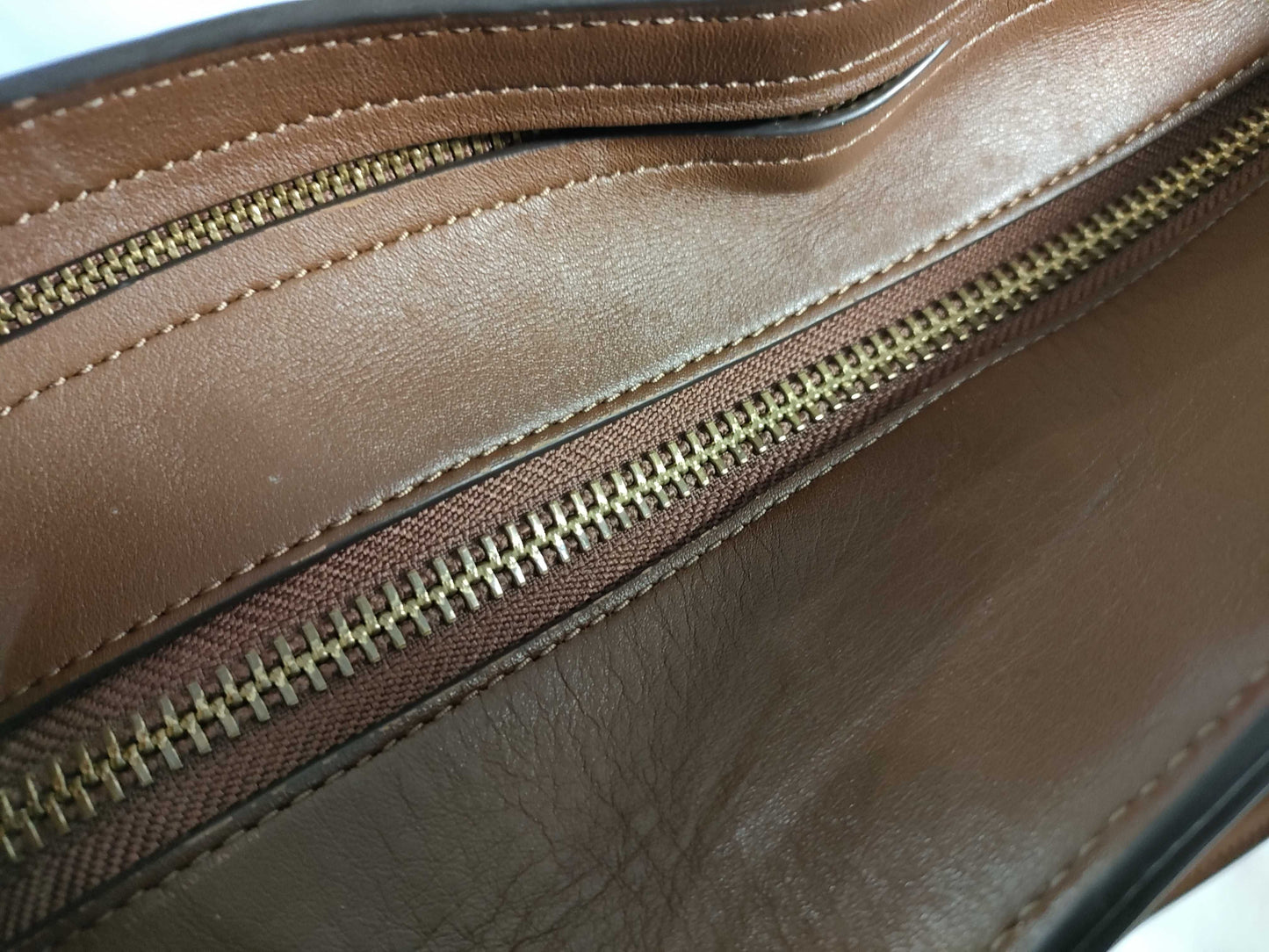 COACH Metropolitan Tote 2-way 55564 Brown Tote Bag